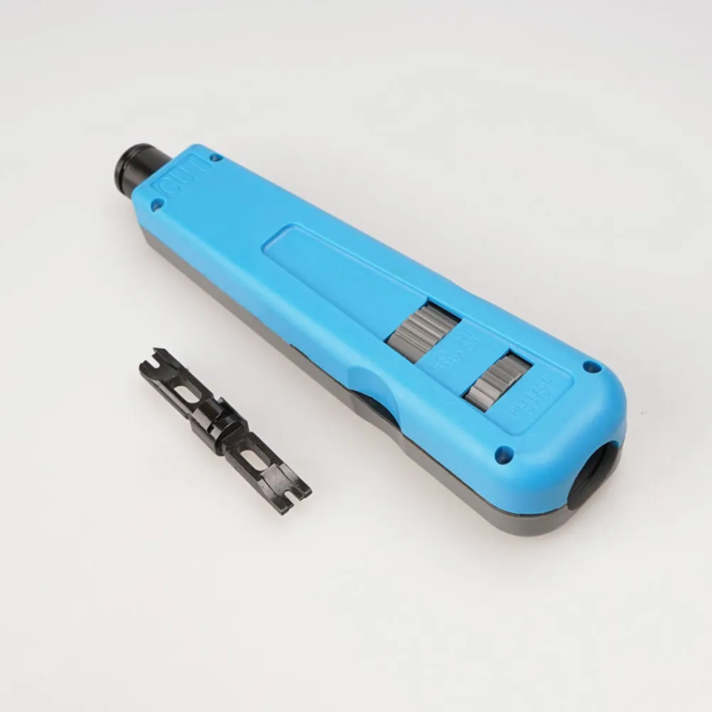 Network Wire Impact Punch-Down 110 88 Blades Lockable Body Adjustable Force Crimping Tool Punch Tools Kit