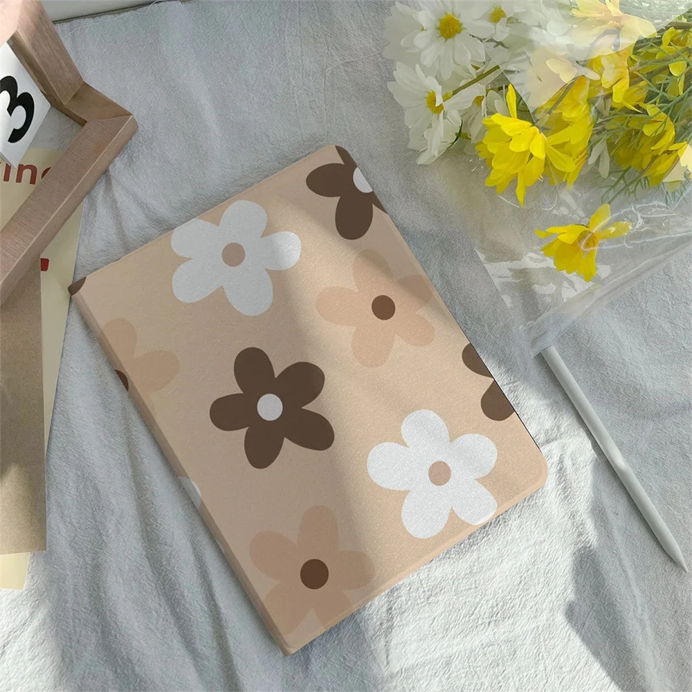 Daisy Flowers ipad case For Apple Air 4 5 iPad Pro 2020 Cover for iPad 10.2 9 8 7th 12.9 Pro 2021 Mini 5 6 Case with Pen holder