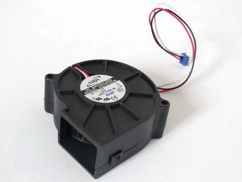 

AD7512UB Brand New Blower Fan for ADDA 75X75X30MM DC 12V 0.52A 3Wires 7CM DC Blower Projector Fan High CFM Air Pressure