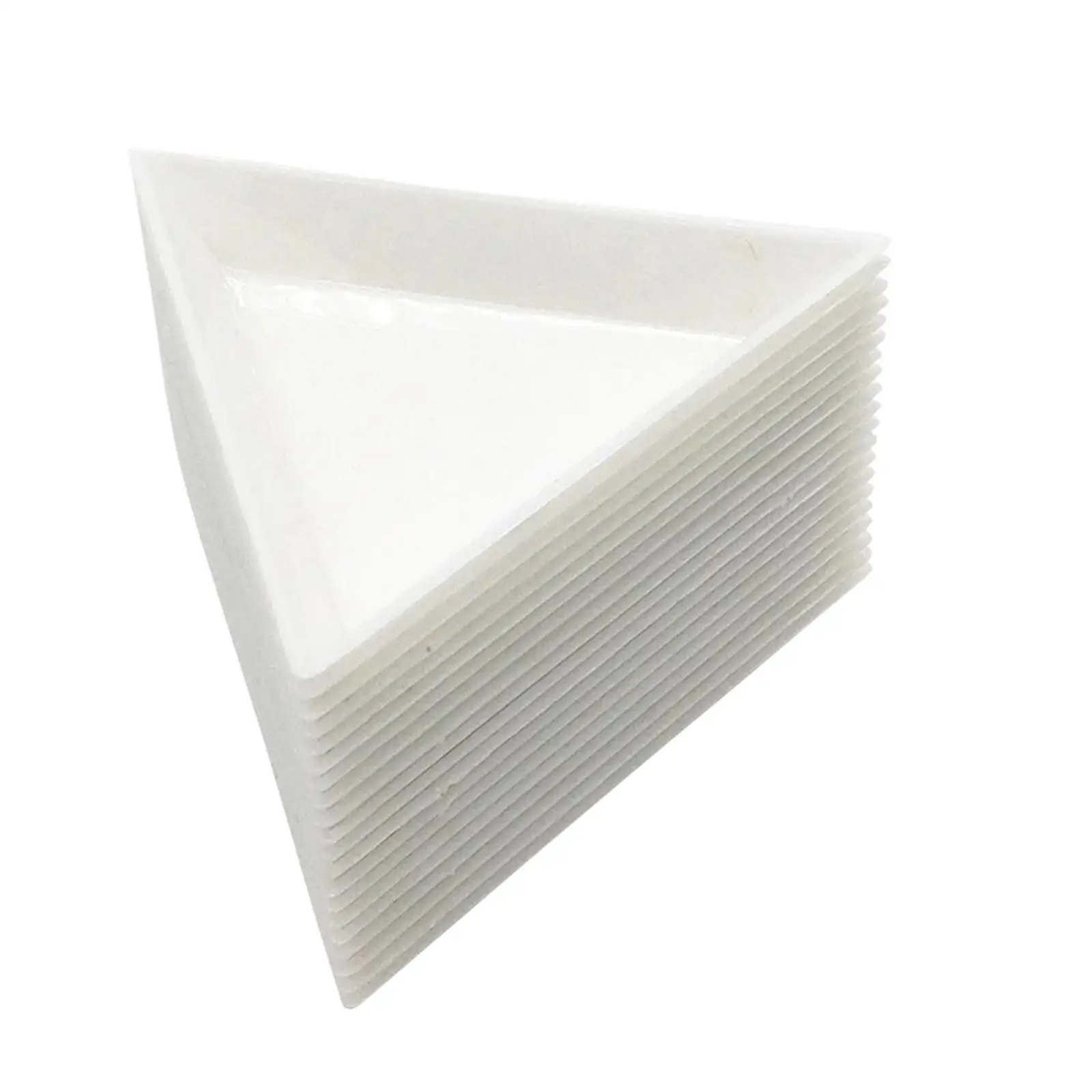 

50x Bead Sorting Trays Organizer Small DIY Art Crafts Picking Plates for Nail Art Rhinestones Glitters Gems Loose Beads Jewelry