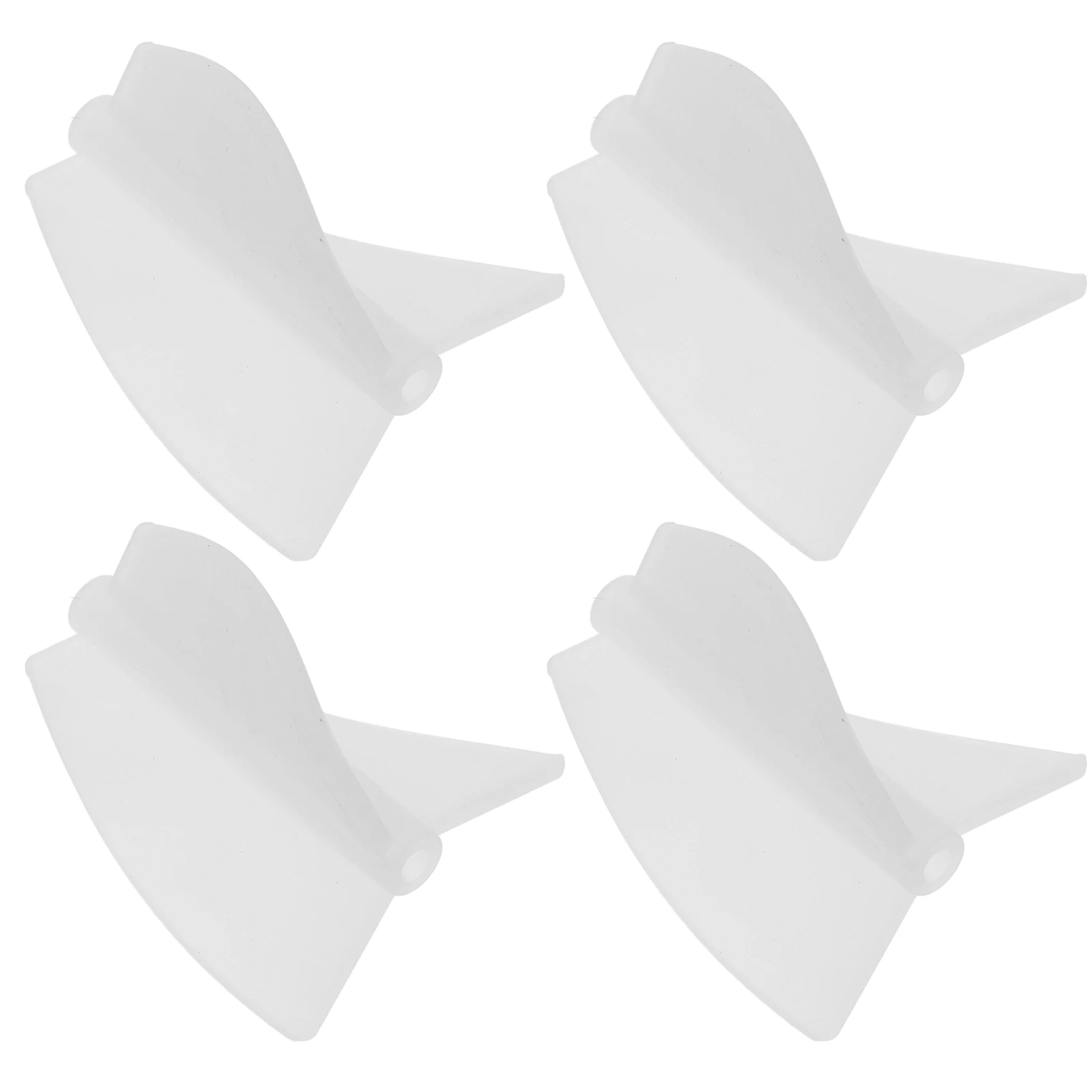

4Pcs Mixer Epoxy Epoxy Mixer Mold Paint Stirrers Resin Paddles Silica Gel Attachment Craft Diy Project Reusable Silicone