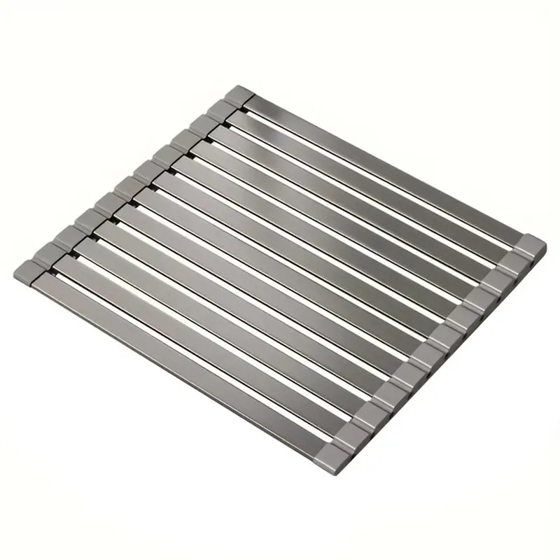 

A92P Складная сушилка для посуды без сверления для кухонной раковины, складная подставка для слива воды, складная полка для хранения в раковине