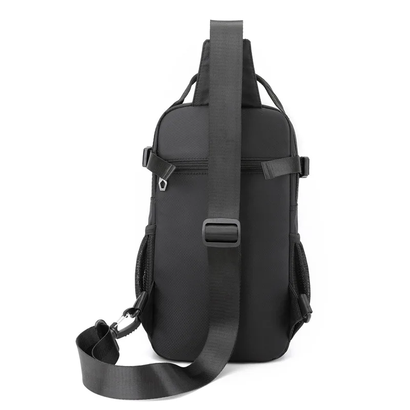 Sac de poitrine multifonctionnel pour homme, sac messager à bandoulière simple, tendance SR, nouveau