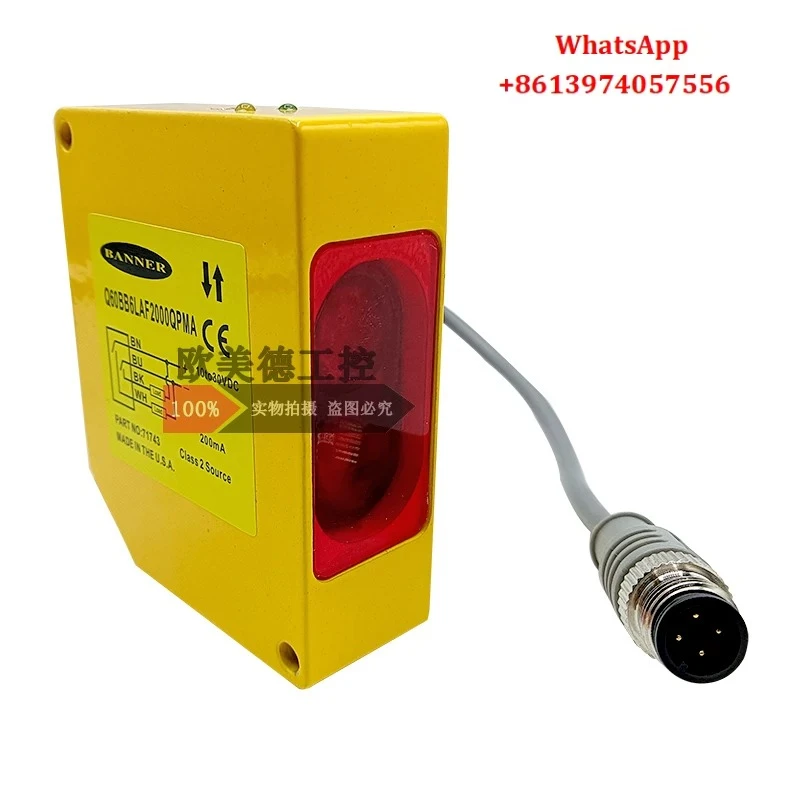 Banner photoelectric switch Q60VR3LAF Q60VR3AF2000Q1 1000Q1 1400Q1 W/30 QPMA