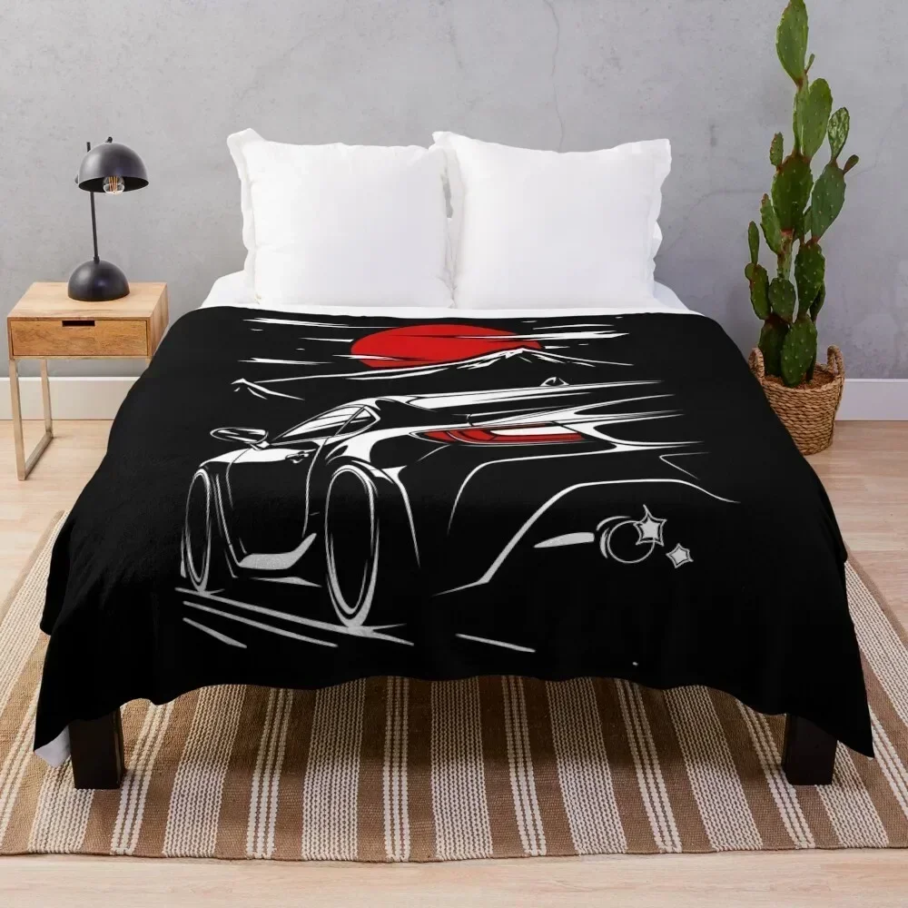

GR86 Throw Blanket Cozy Sofa Blanket for TV Watching Napping