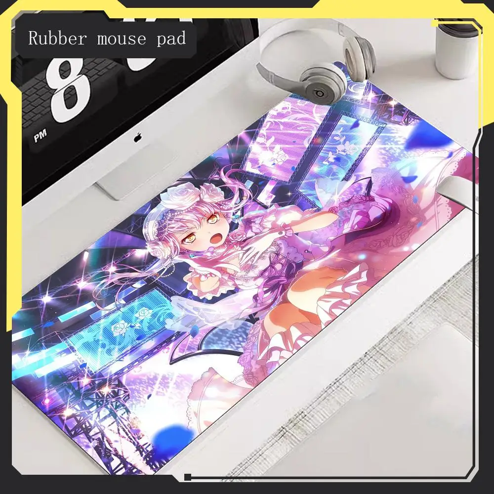 Mouse Pad BanG Dream Comic and electronic game mouse pad is convenient to use with Hot selling items suitablefor desktop laptops