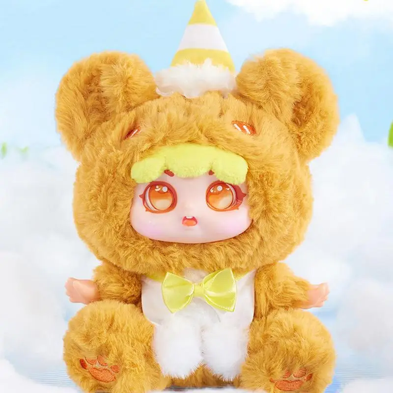 Anime Plush Doll Soft And Cute 7.87inch Anime Cartoon Zoo Themed Doll Periphery Stuffed Toys Soft Hugging Pillow For Kids And