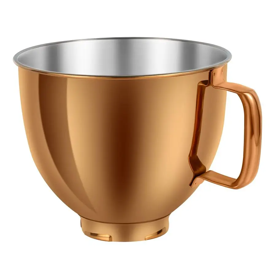 

Чаша для миксера из нержавеющей стали QT для миксеров KitchenAid Artisan и Classic Series с наклонной головкой, объемом 4,55 кварты, модели K45, KSM70, KSM150 и т.д. Замена