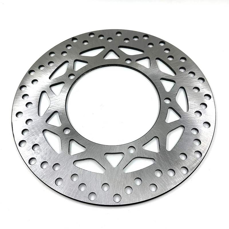 دراجة نارية الجبهة مكبح قرصي لوحة ل Jianshe ياماها Linhai YBR125 JYM125 JS125 2006-2009 YBR JYM 125 قرص الفرامل أجزاء النظام #4