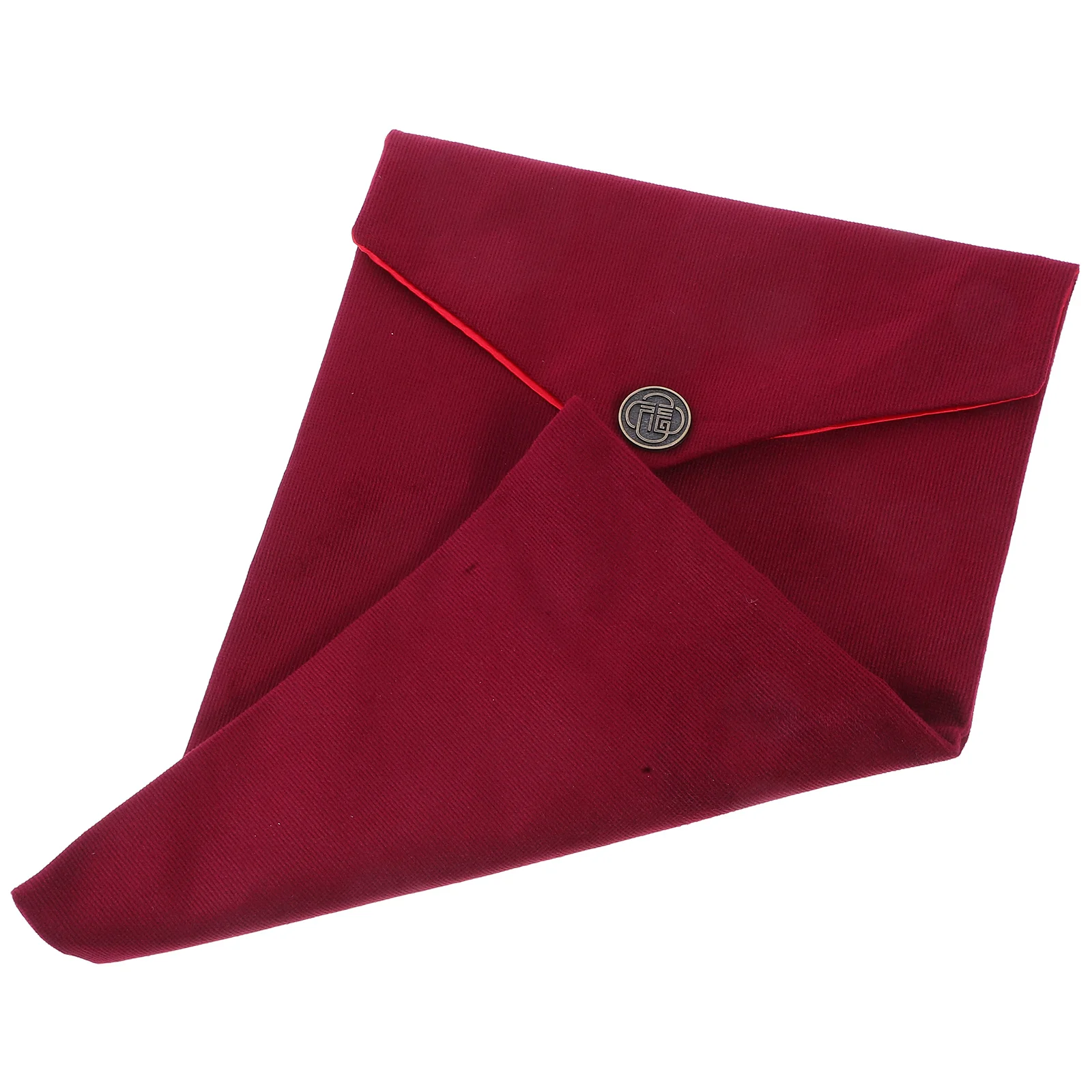 Bible Cover Storage Bag Corduroy Book Carrying Case Stationery Pencil Pen Holder Document Holder for Office School Travel