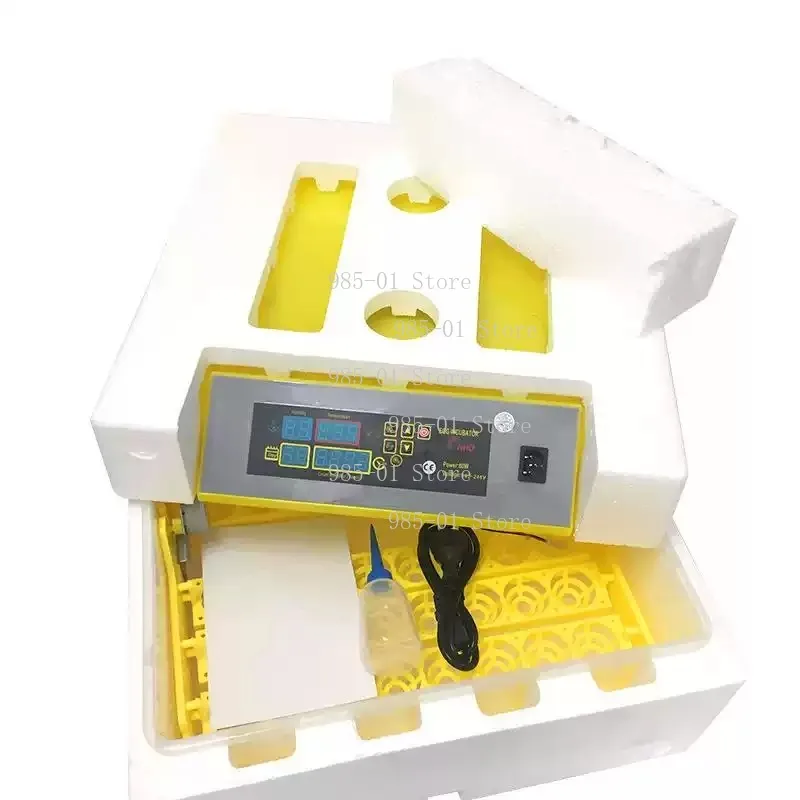 220V Automatic Temperature Control Egg Incubator - 112 Eggs Small Household Full Auto Hatcher