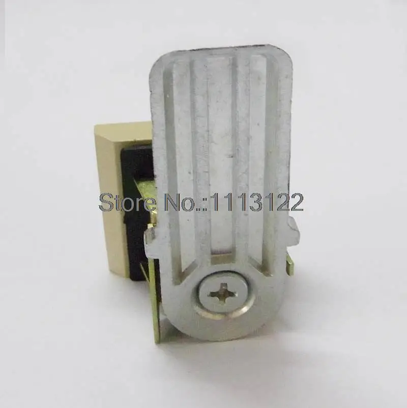 MS813 Square Head Cabinet Cam lock distribution box cabinet door lock S-shaped Cylinder Yellow Cream Color Cabinet Cam Lock 1 PC