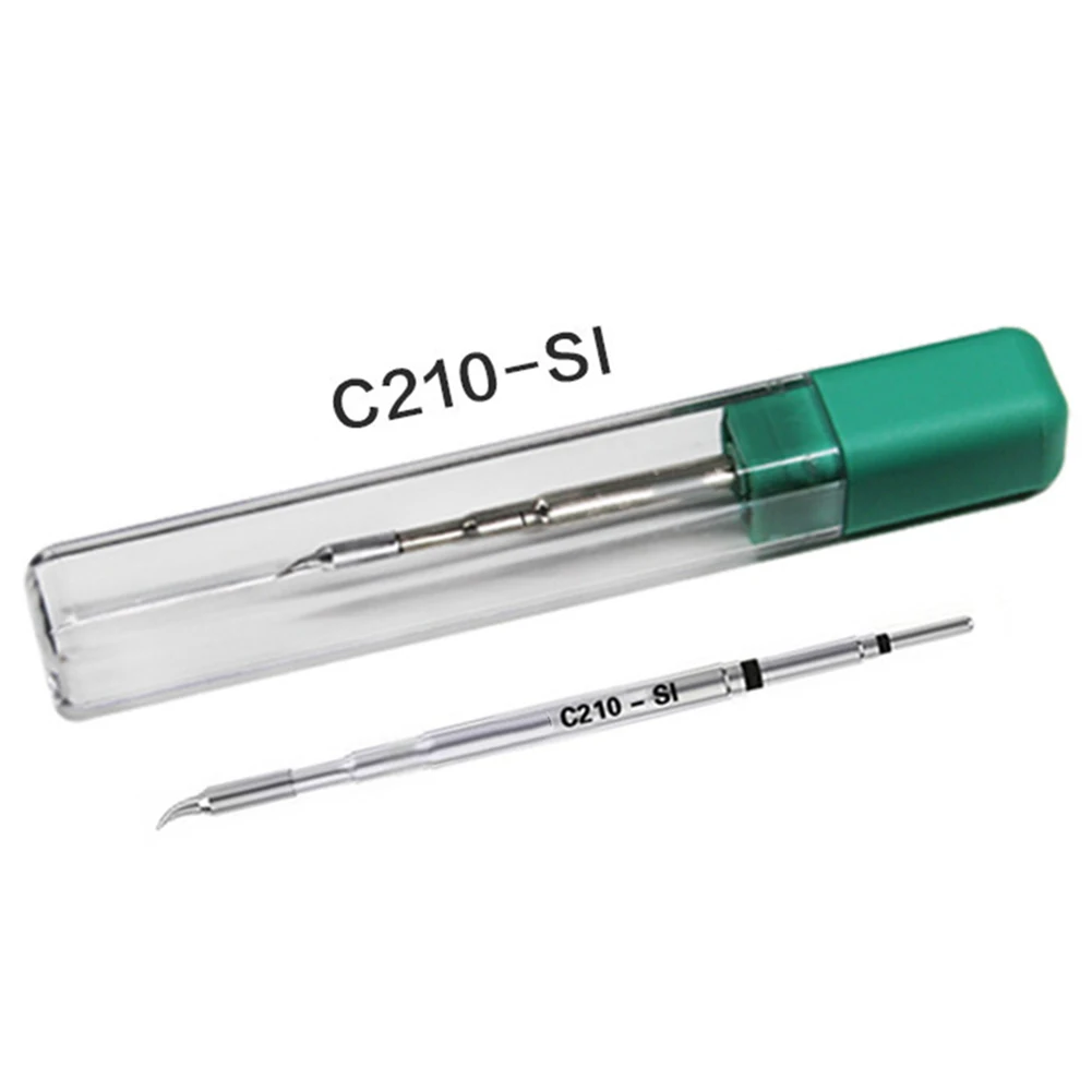 

1pc C210 Soldering Iron Tips Lead-Free Heating Core Replacement Tips I K SI 1C Welding Tip For Soldering Station