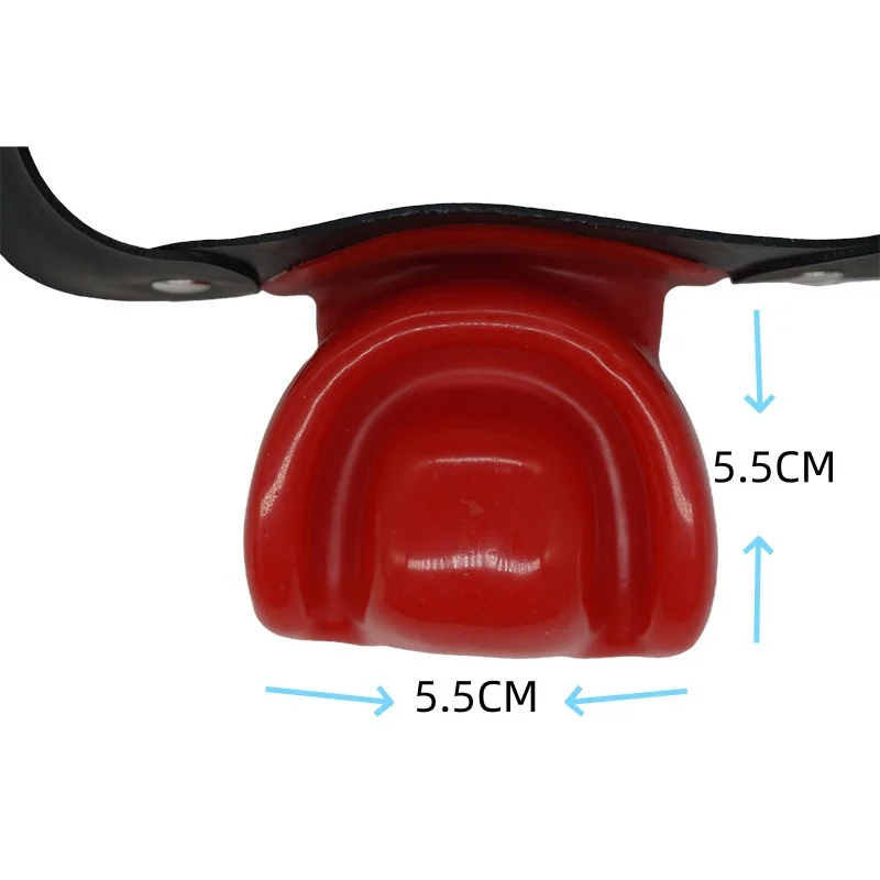 Latex Teeth Gag Mouth Plug Parts Catsuit Mask Hood's Exotic Cosplay Custumes Accessories view 5
