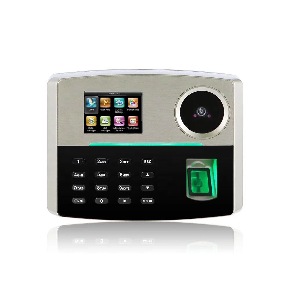 NFC Card Biometric Fingerprint Time Recording System with Palm Recognition