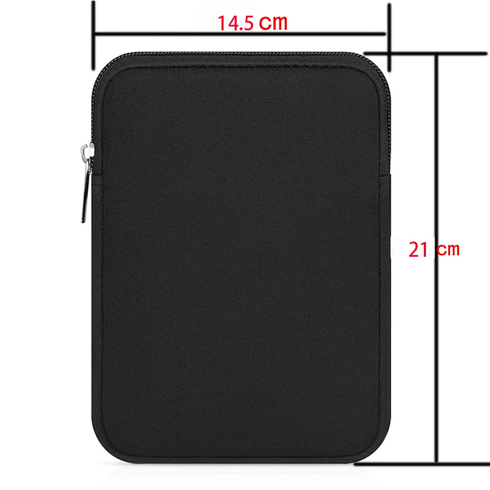 Tablet sleeve for ipad mini 1 2 3 4 5 6 7.9 8.3 1st 2nd 3rd 4th 5th 6th Gen pad cover case zipper bag universal protective shell