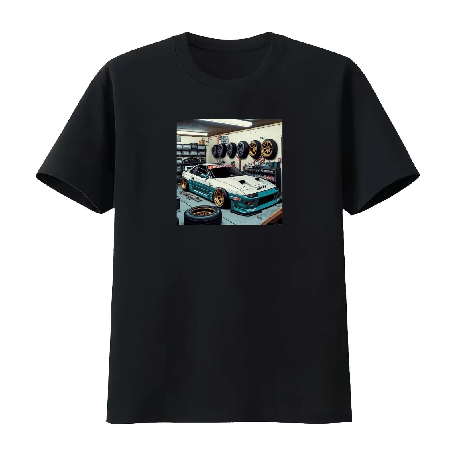 JDM Tuning Stance 90's T-Shirt Summer Casual Cotton Tee Oversized Streetwear Tops Vintage Graphic Print Unisex Men Women