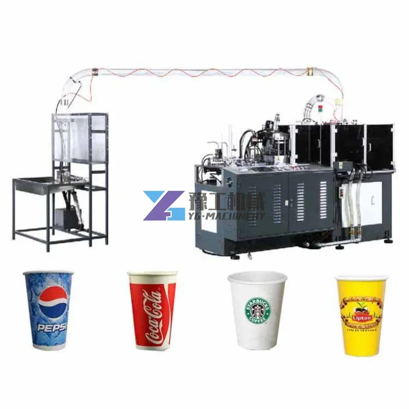 High Speed Automatic 100pcs/min Paper Cup Machine Disposable Paper Bowl Cup Making Machine