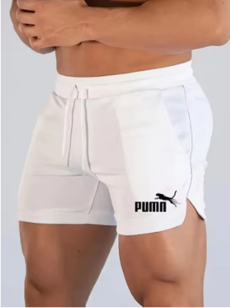 2026Summer Mesh Quick Drying Shorts Men's Sports Casual Shorts Men's Breathable Beach Pants Suitable for Fitness Outdoor Running