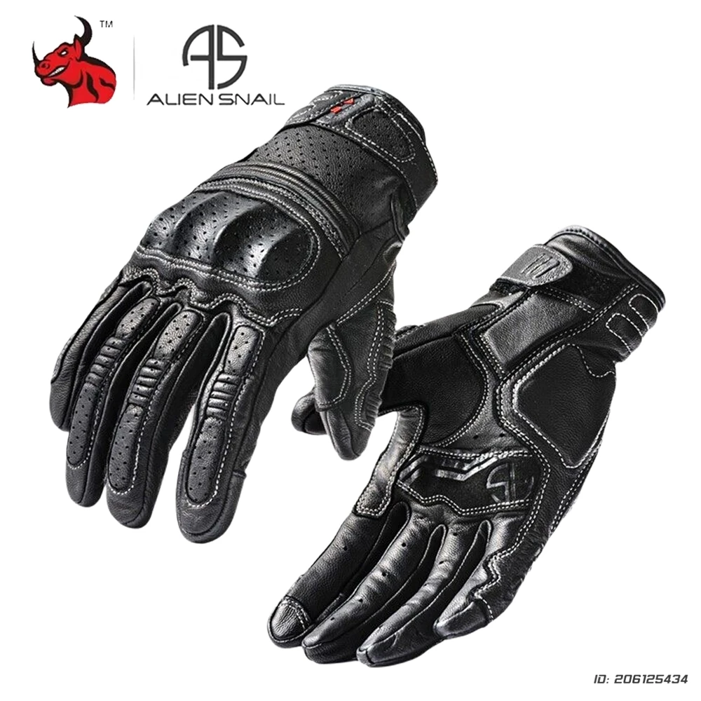 الرجعية دراجة نارية قفازات جلدية موتوكروس خمر الدراجات Guantes شاشة تعمل باللمس المضادة للانزلاق موتو دراجة قفازات شهادة CE