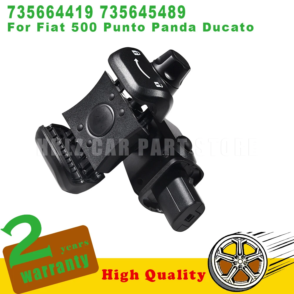 New 735664419 735645489 For Fiat 500 Punto Panda Ducato 1 Pc Dashboard Phone Holder Cradle Mobile Phone Holder Smartphone Black