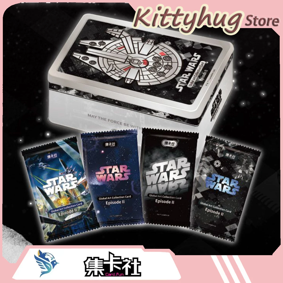 2026年新カード。ファンスターウォーズフォースクラッシュスターウォーズコレクタブルカードパート3全箱映画グッズファンギフト