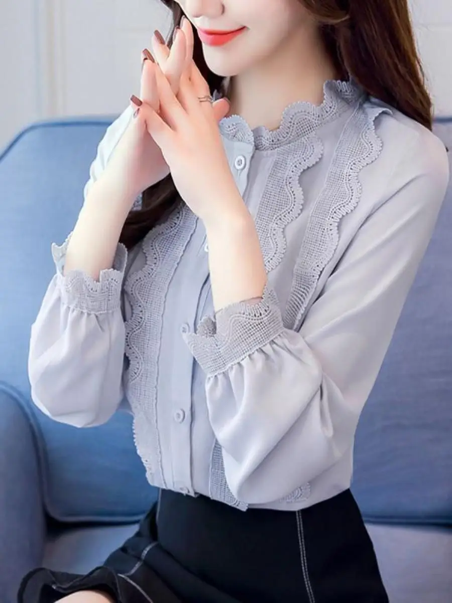 women's-long-sleeve-stand-collar-shirt-early-spring-new-korean-style-base-layer-two-piece-set-elegant-fashionable-white-clothing