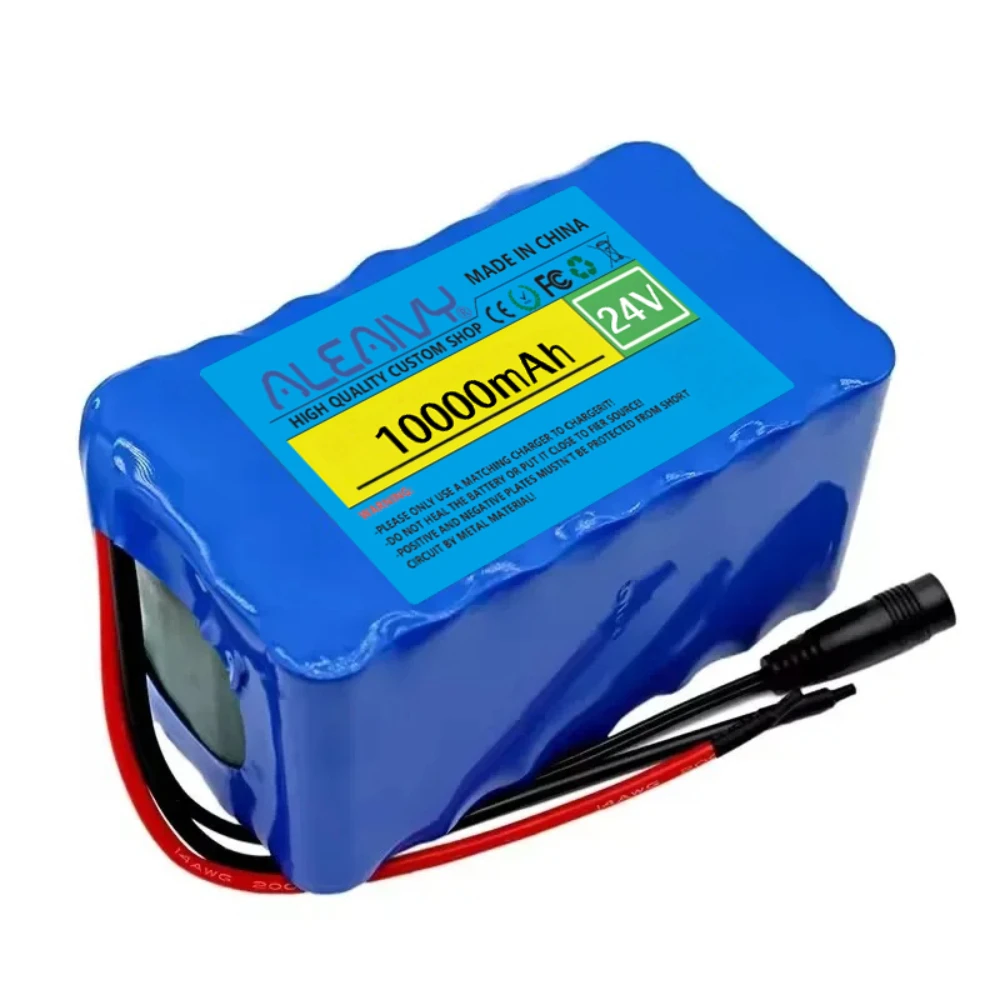 Akumulator litowo-jonowy 24V 10000mAh (10Ah) 18650 7S3P + ładowarka 29,4V 2A do wózków inwalidzkich, akumulator zamienny.