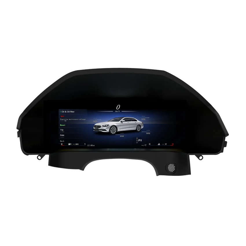 

2023 Latest 12.3 Inch Upgrade Dashboard Screen For Mercedes E Class W212 Digital Cluster