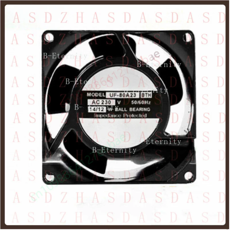 Z  For FULLTECH UF-80A23 BTH Axial fan 230VAC 14/12W 80*80*38mm Ball cooling fan