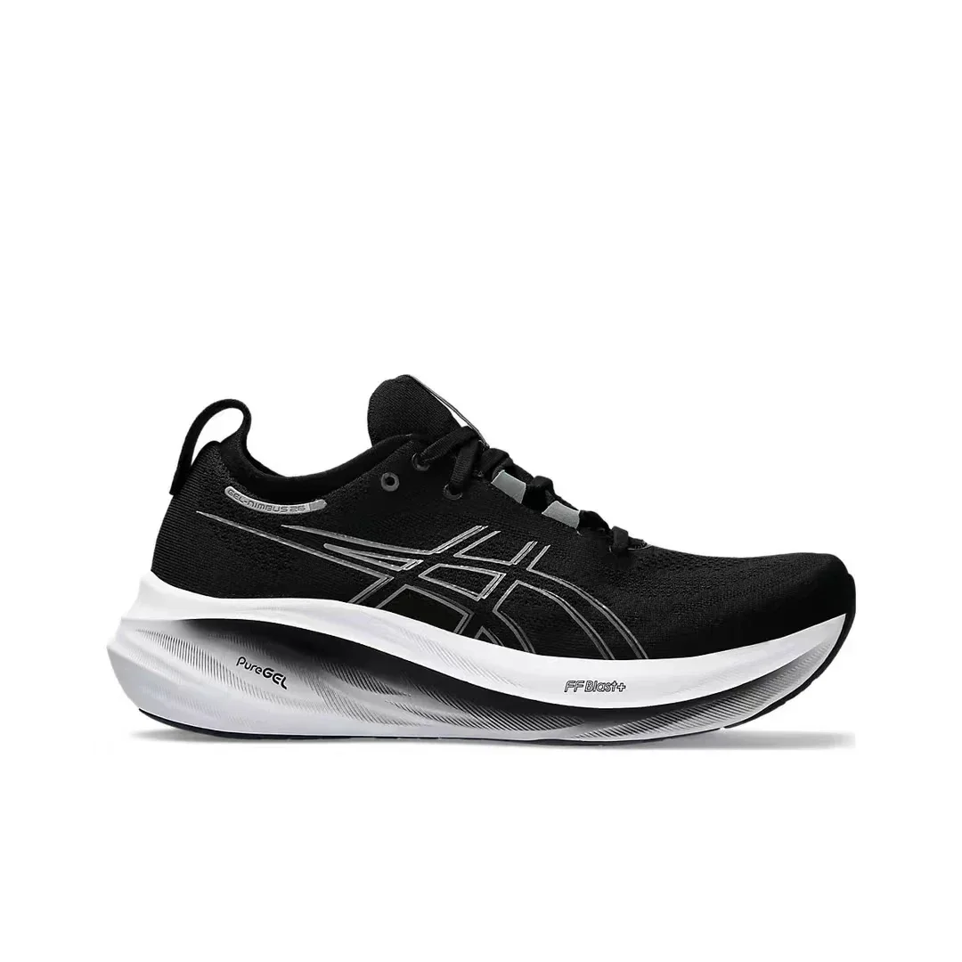 ASICS-Chaussures de course gel Nimbus 26 pour hommes et femmes, baskets de sport d'extérieur originales et respirantes