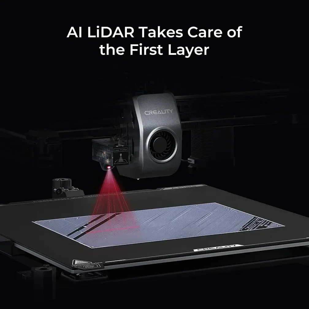 Imagem -06 - Creality-al Lidar 3d Printer Kit First Layer Scan Detecção de Objetos Estrangeiros Atualização Acessórios k1 Max Novo