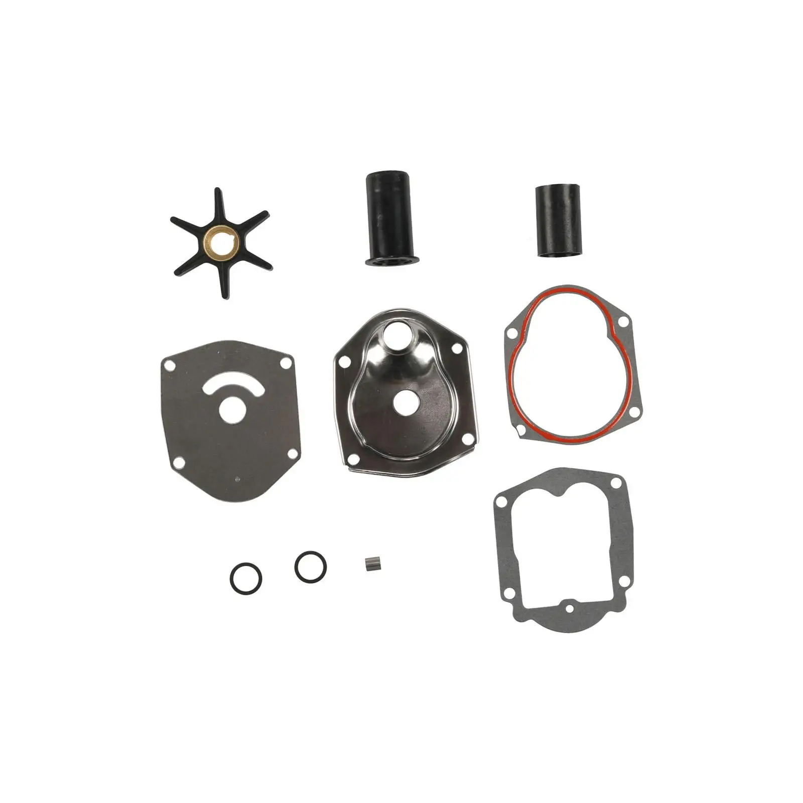 Outboard Impeller Kit 821354A2 Repair Tool Easy to Install Water Pump Impeller Repair Kit for Mariner 25 1998‐up 40 1998‐up