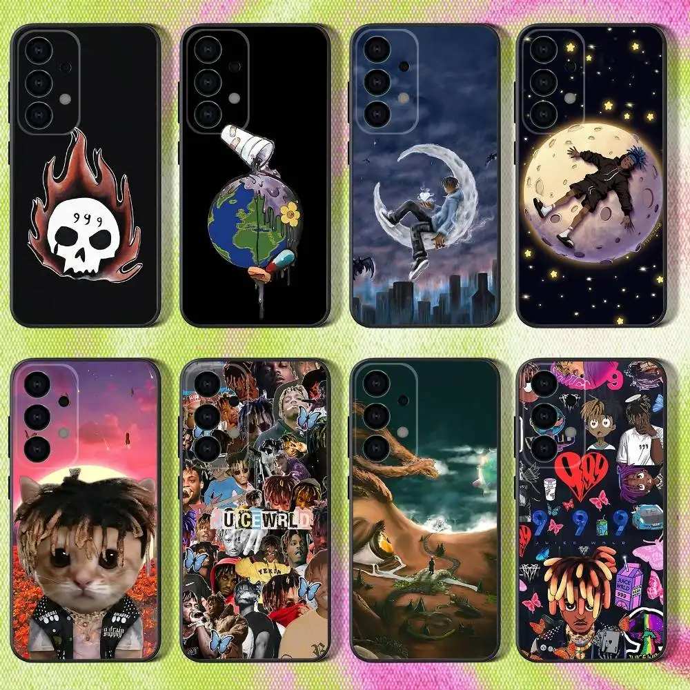 

Rapper J-Juice W-WRLD Phone Case For Samsung S25,S24,S21,S22,S23,S30,Ultra,S20,Plus,Fe,Lite,Note,10,9,5G Black Cover