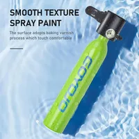 Mini Scuba Tank Diving Equipment Underwater Diving Cylinder Inflator 0.5L Outdoor Oxygen Tank 5-10 Minutes Spearfishing