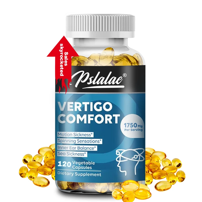 Vertigo Comfort Capsules - Effectively Relieves Dizziness, Balances The Inner Ear, and Has A Soothing and Relaxing Effect