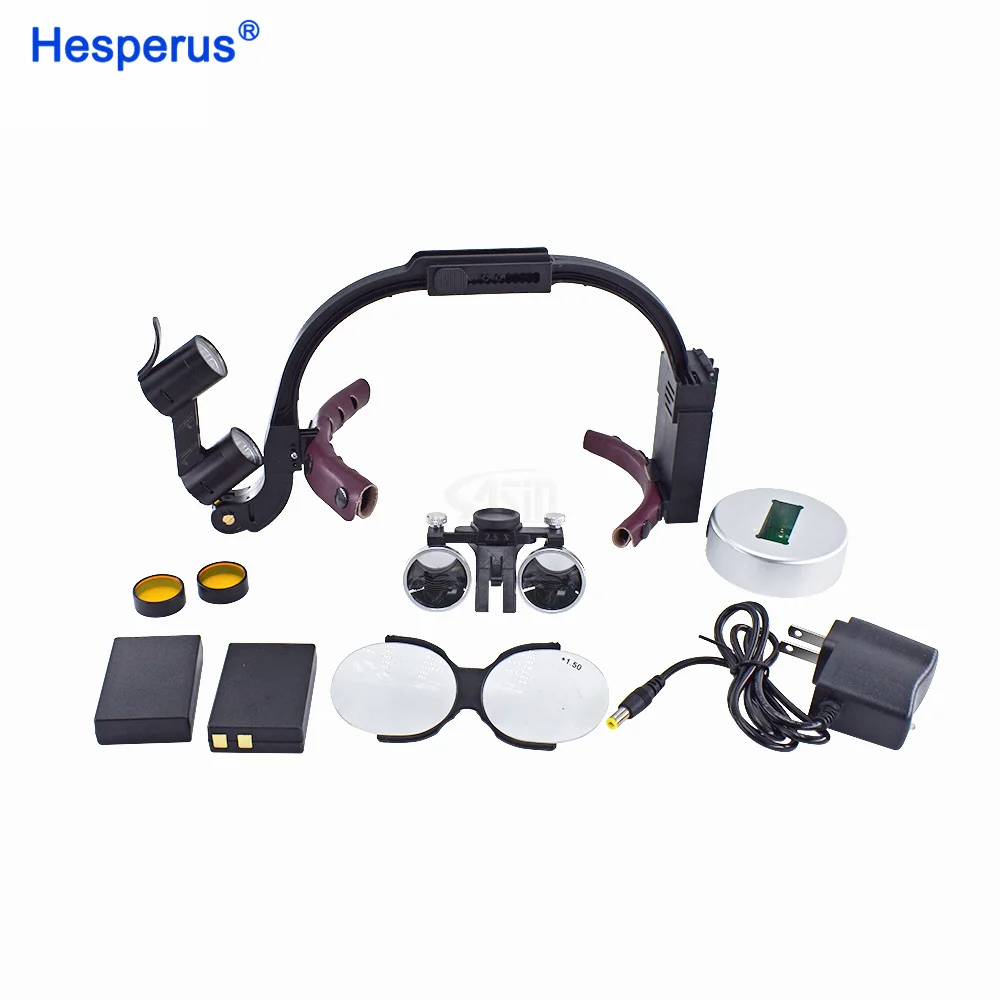 Dental Headband Bracket Surgery Medical Binocular Magnifying Glass Magnifying Glass Face Magnifying Glass