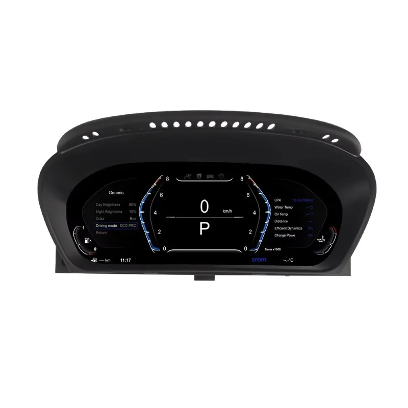 12.3''Inch for X5 E70 2006-2013 Speedometer Digital Instrument Cluster Virtual Cockpit LCD Display Dashboard Panel HUD
