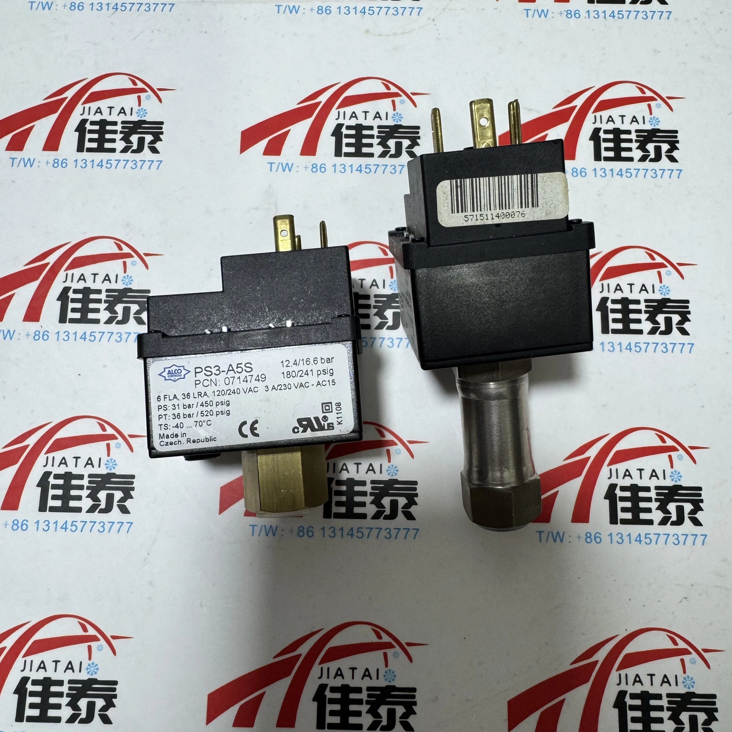 Alco PS3-W6S Pressure Control Switch for Pneumatic Systems - Durable And Reliable Switch for Pressure Regulation