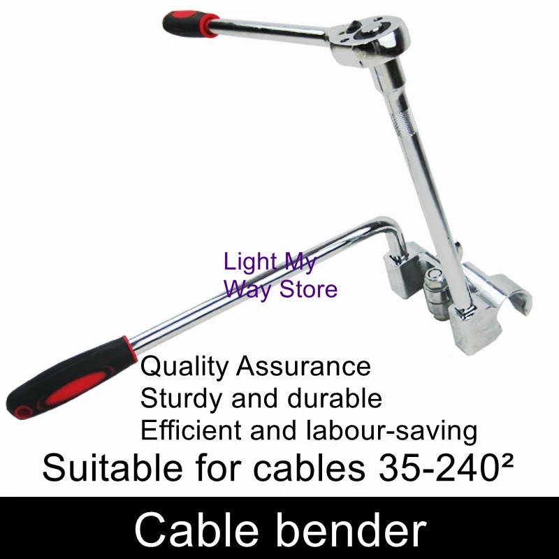 

CCD cable bender 10KV cable 35-240 square wire bender manual cable bending tool