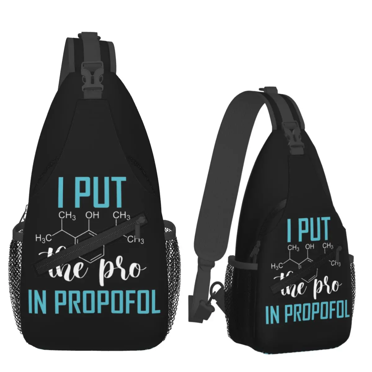 

ANESTHESIA Pro In Propofol нагрудная сумка мужской рюкзак через плечо на слинге нагрудная сумка дорожный походный рюкзак сумка на плечо