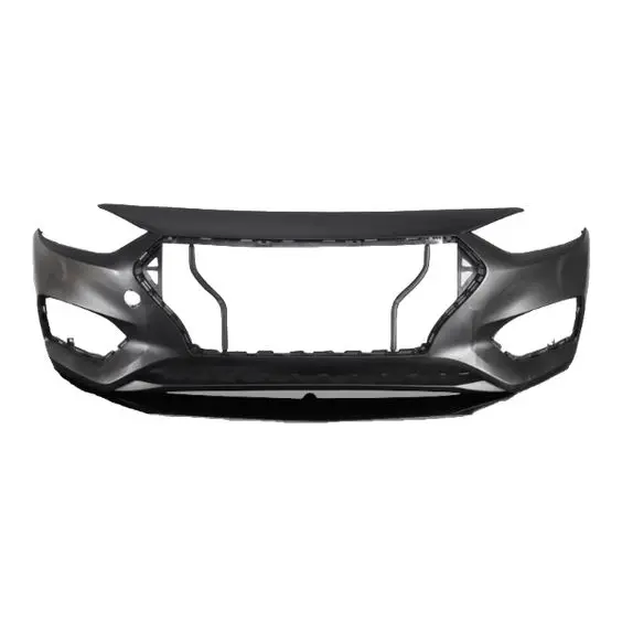 HY1000224 Front Bumper cover For Hyundai 2018 2019 2020 Accent Sedan 18-20 Primed bumper fascia 86511-J0000