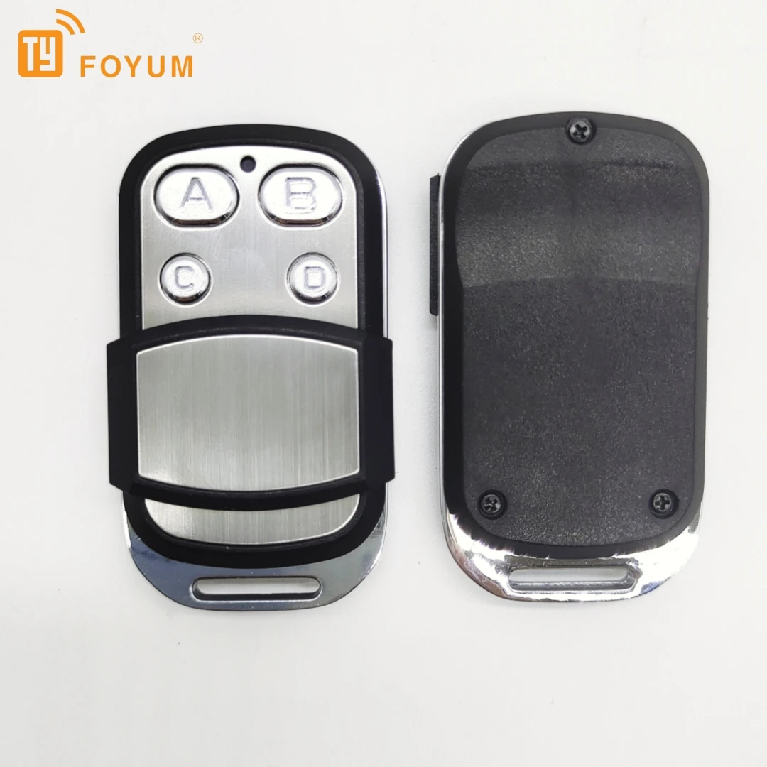 High Quality D4 TYPE Wireless Clone HCS301 Rolling code Universal Gate Garage Door Opener Remote Control 12Pcs