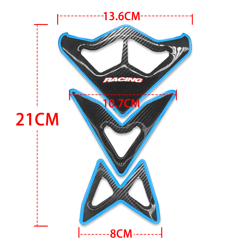 Высокое качество для Honda CBR650R CBR650F CB650R CB650F устойчивые к царапинам 3D рыбьи костяшки аксессуары для мотоциклов