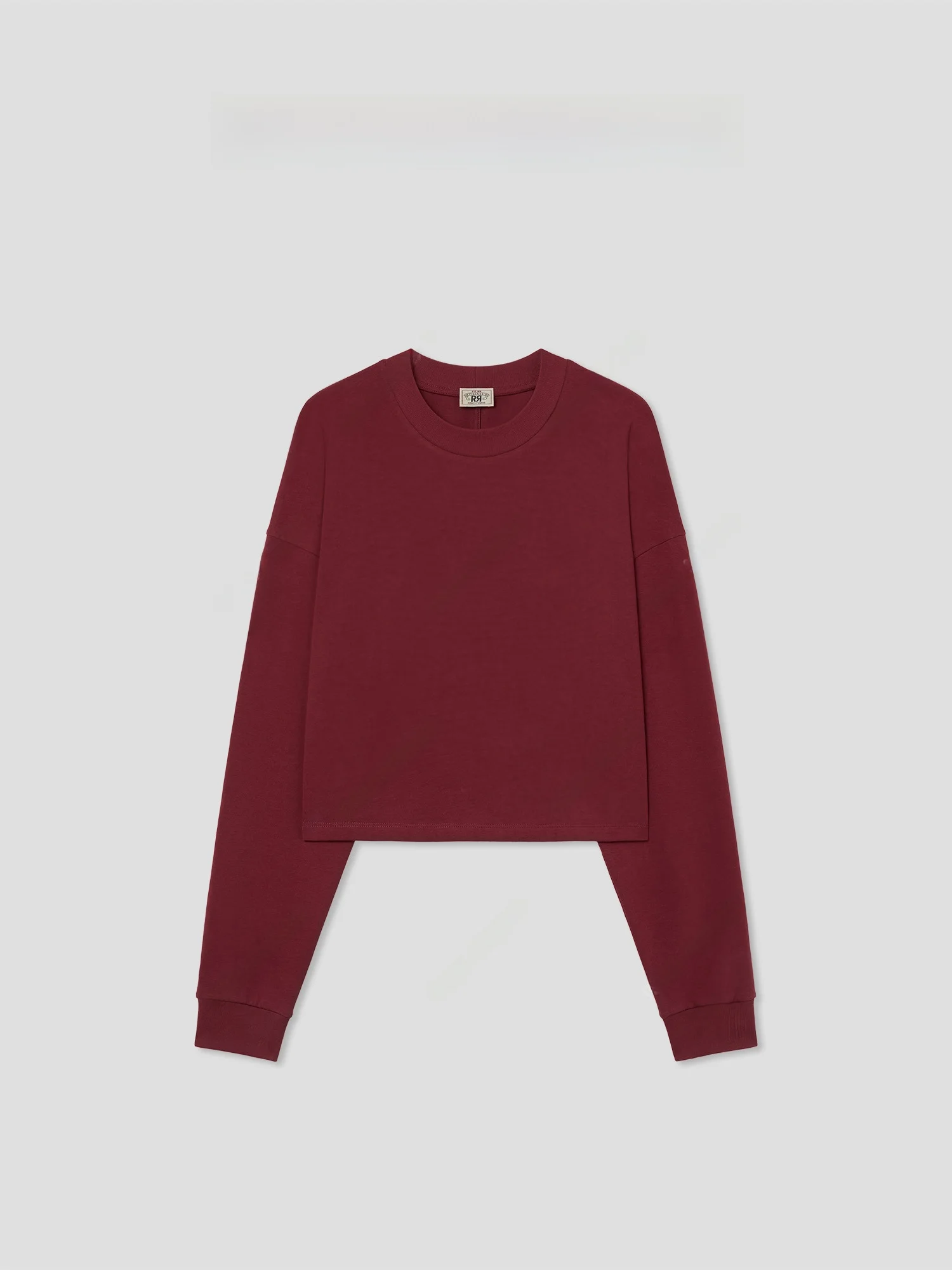 

Женская толстовка Romi Studio свободного кроя с круглым вырезом, повседневная, с длинными рукавами, из модала, с заниженной линией плеча