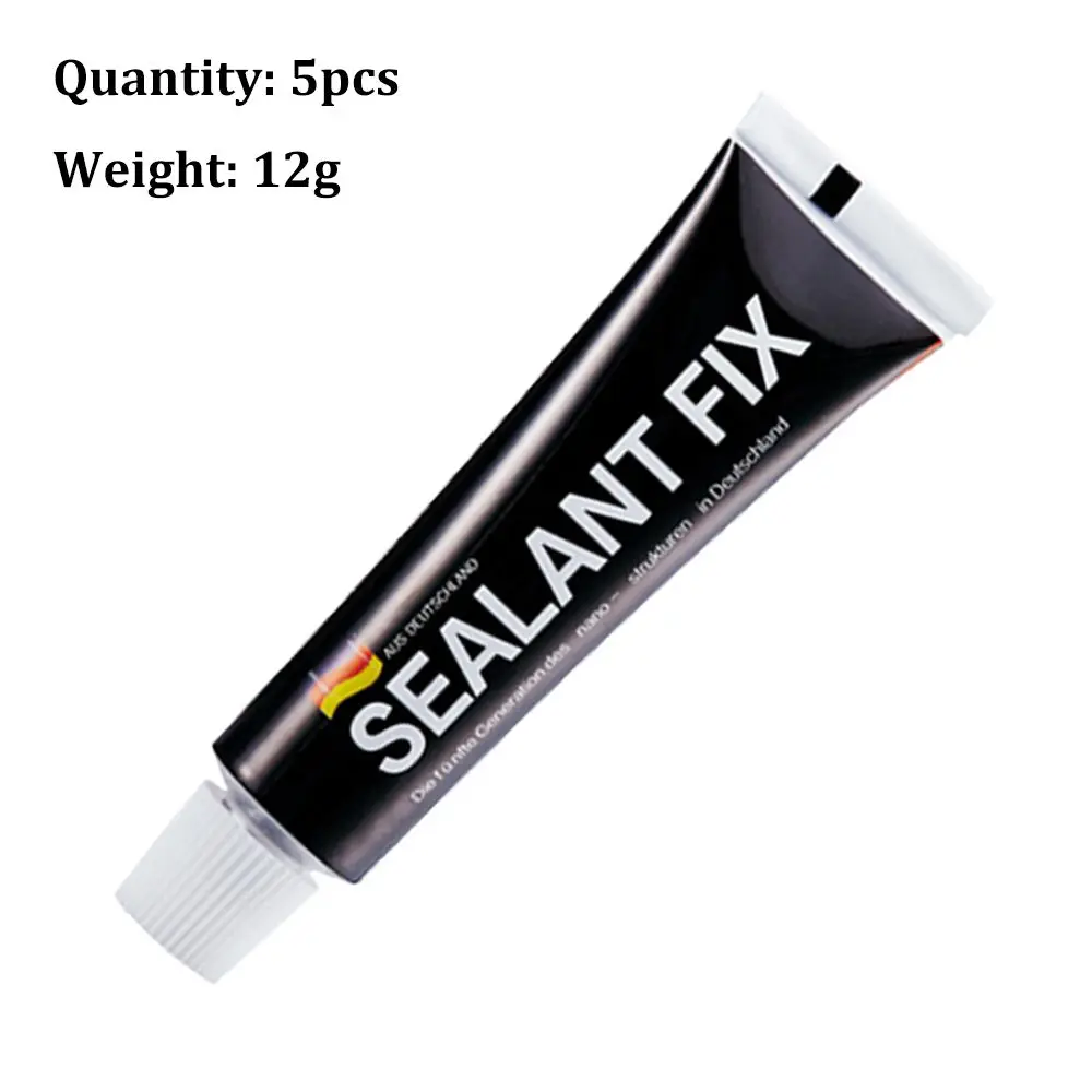 5pcs Professional Sealing Glass Metal Bathroom Kitchen Shelves Super Glue Adhesive Sealant Fix Strong Bond
