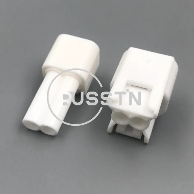 1 Set 2 Pin Car High Voltage Pack Ignition Coil Socket AC Assembly White Cable Harness Sealed Connector FW-C-2F-B FW-C-2M-B