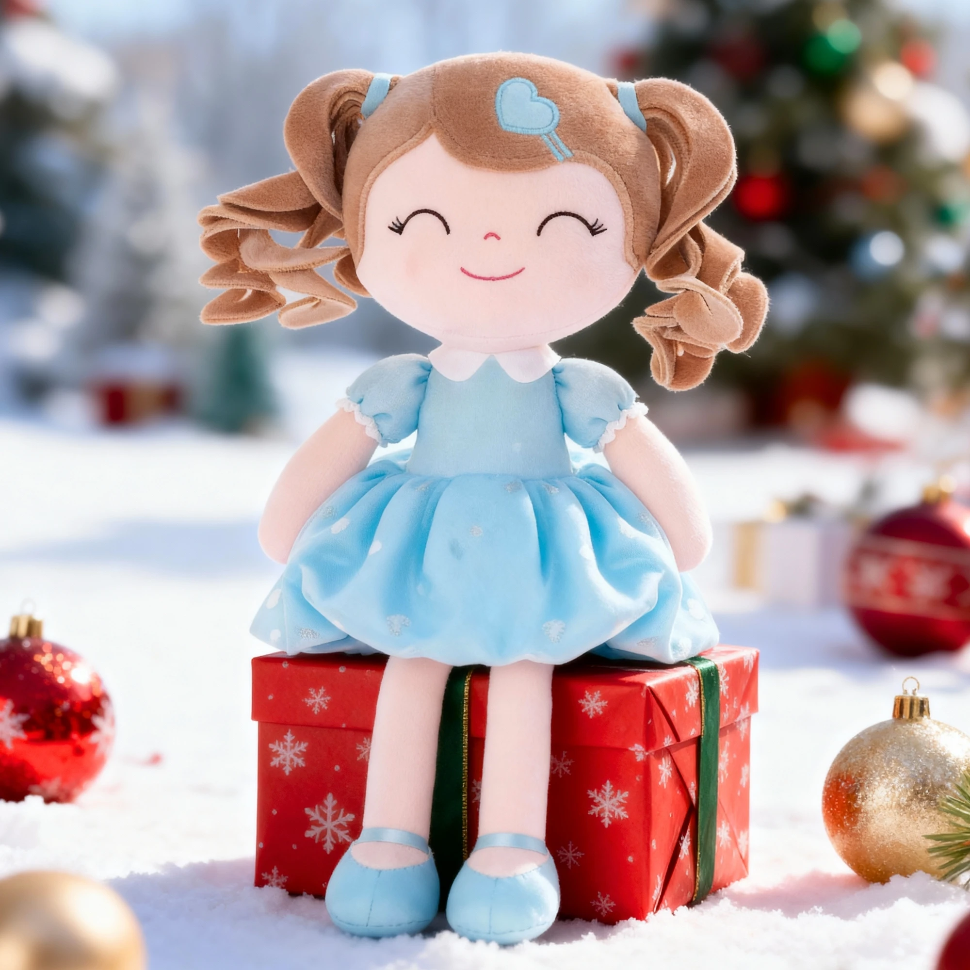 Gloveleya Plush Toys Girl Gifts for Kids Soft Toys Girl‘s Birthday Gift Cute 2024 new design Princess Limited Baby Lovely Doll