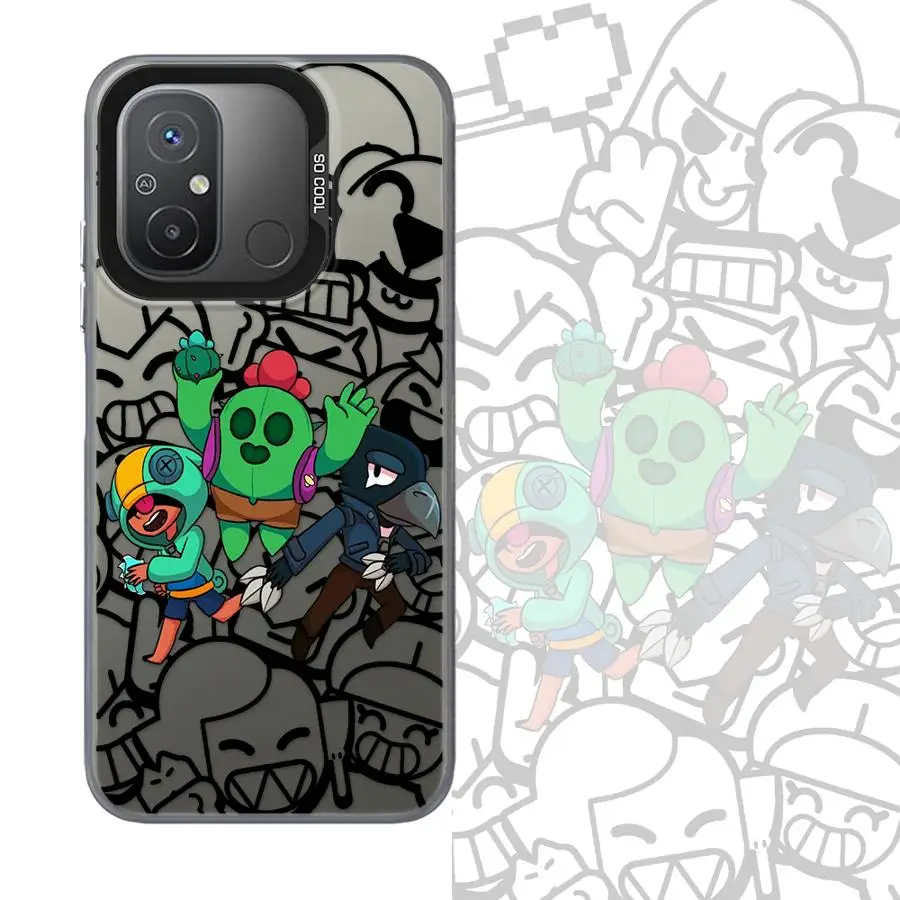 حافظة لهاتف Xiaomi Redmi 13C 13 12 A4 12C 14C A1 A3 A2 Plus A3x Games Stars Leons Cool #5