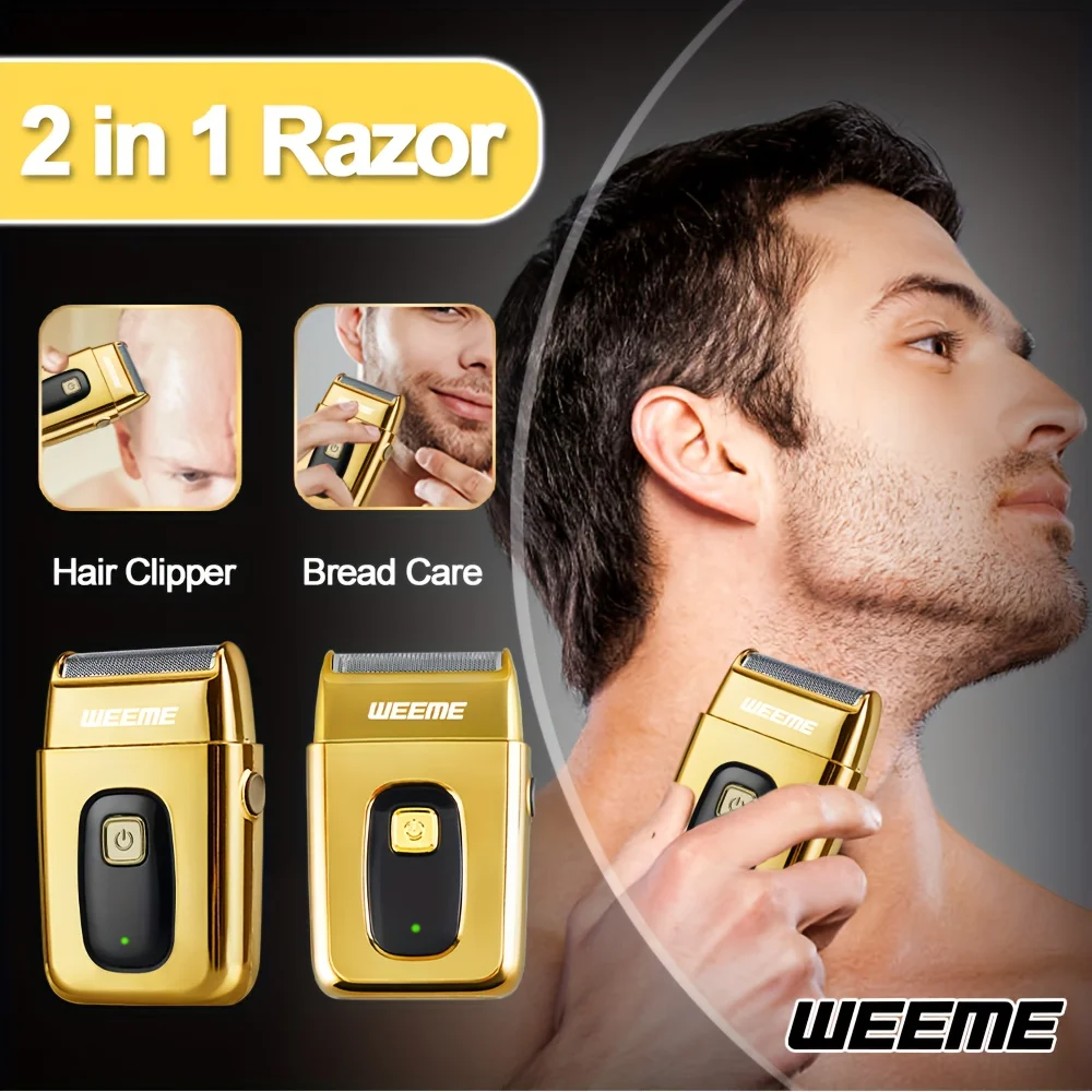 3pcs Men's Electric Hair Clipper Set Home Electric Hair Clipper Set for Home Car Travel, Father's Day Gift - view 4